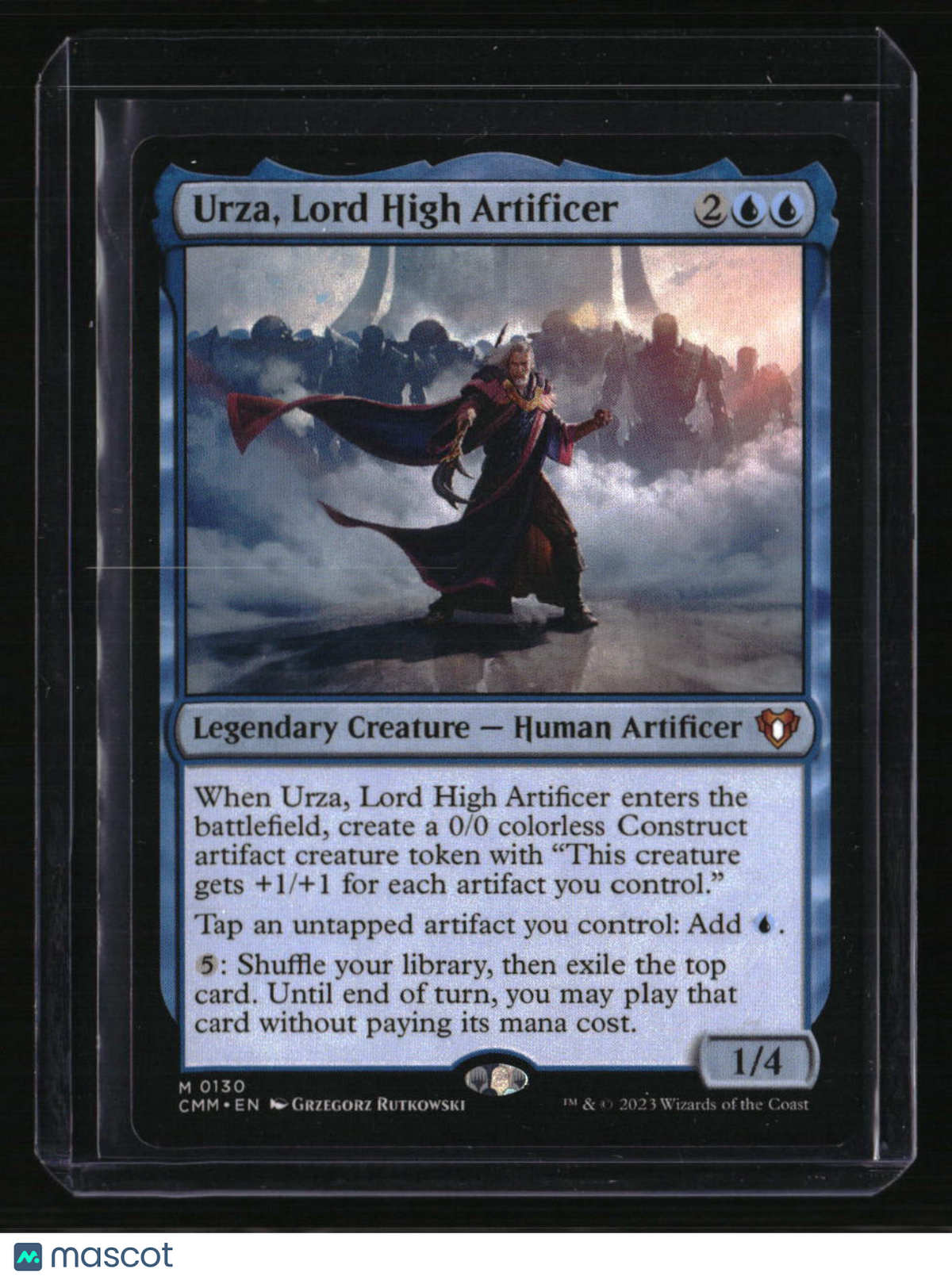 Commander Masters Urza, Lord High Artificer