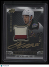 2022-23 Upper Deck Jack McBain Premier Focus Rookies Auto Patch Gold #/49