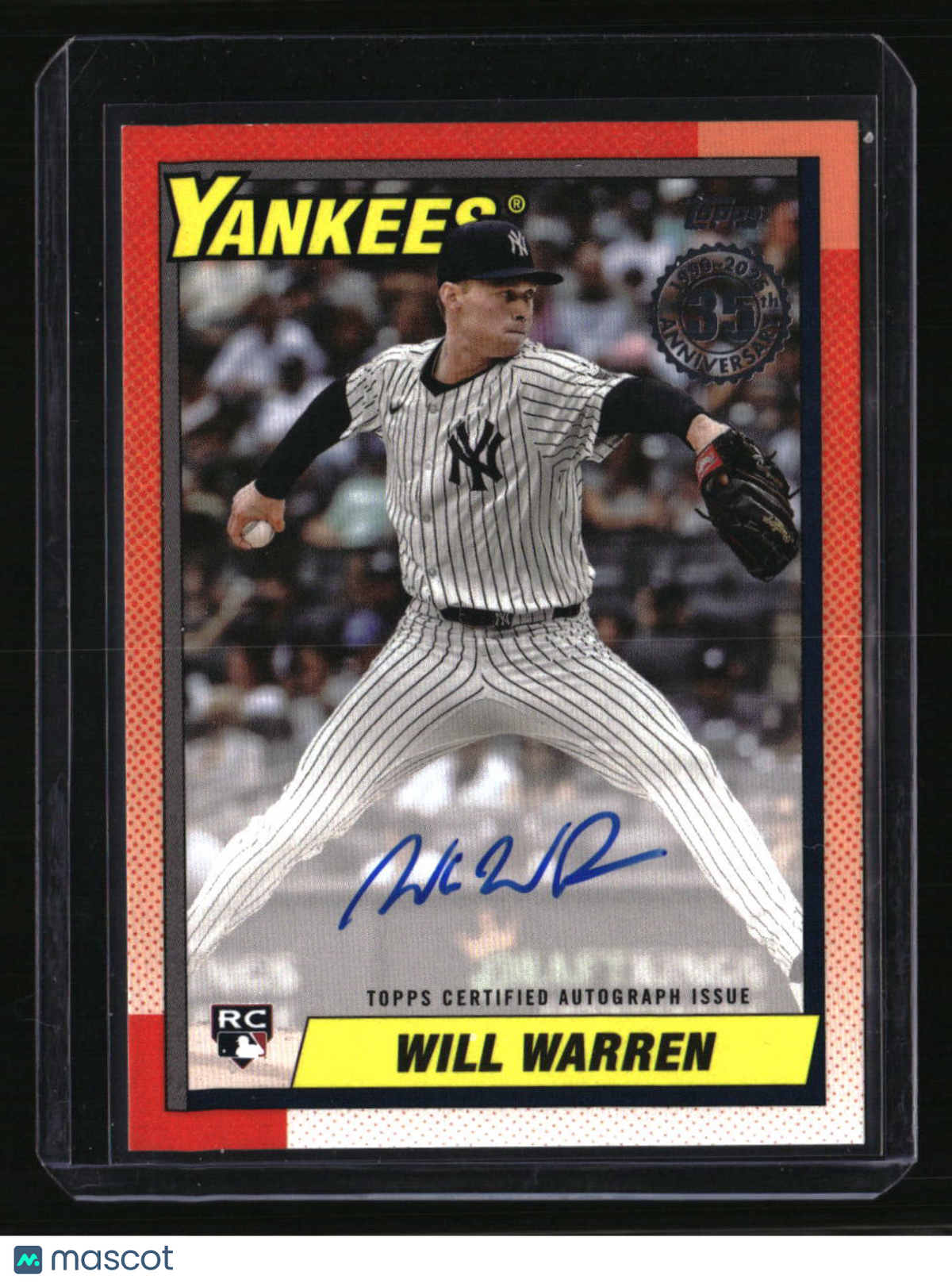 2025 Topps Will Warren 35th Anniversary Autographs (Series Two)