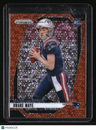 2024 Panini Prizm Drake Maye Orange Disco Prizm