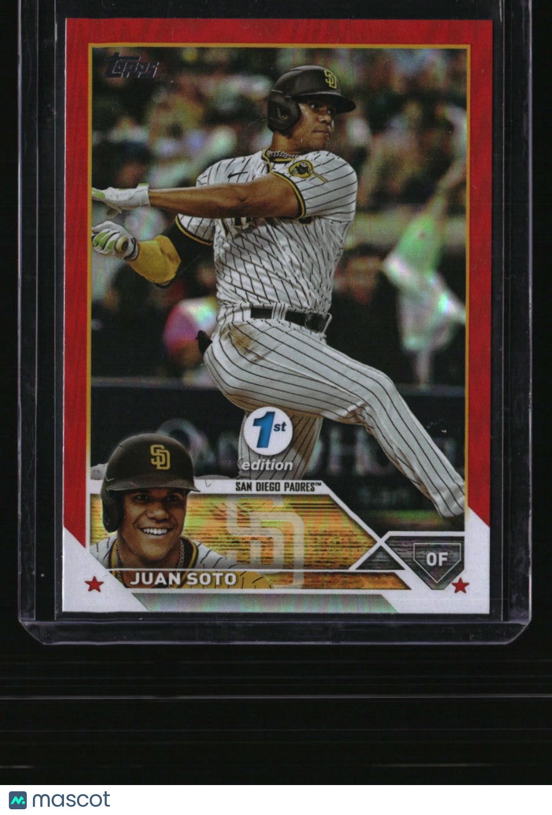 2023 Topps 1st Edition Juan Soto Red Foil #/50