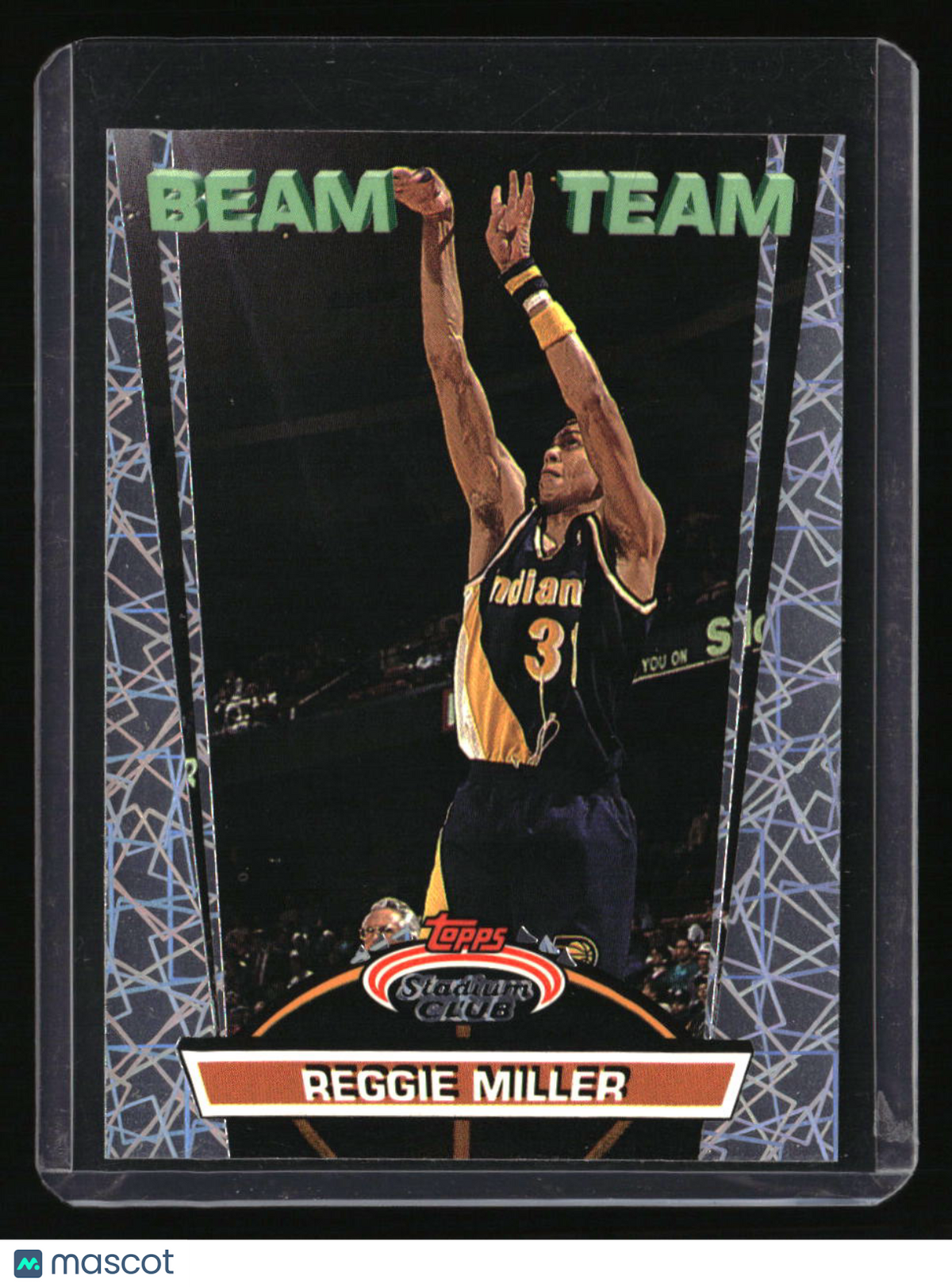 1992-93 Stadium Club Reggie Miller Beam Team