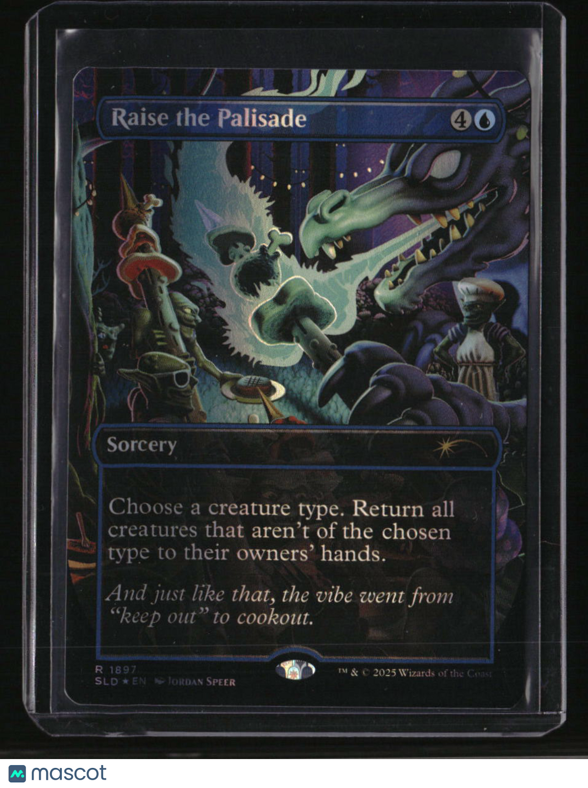 Secret Lair Drop Series Raise the Palisade Foil