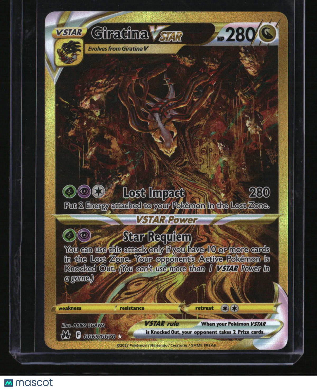 Crown Zenith: Galarian Gallery Giratina VSTAR (Secret)