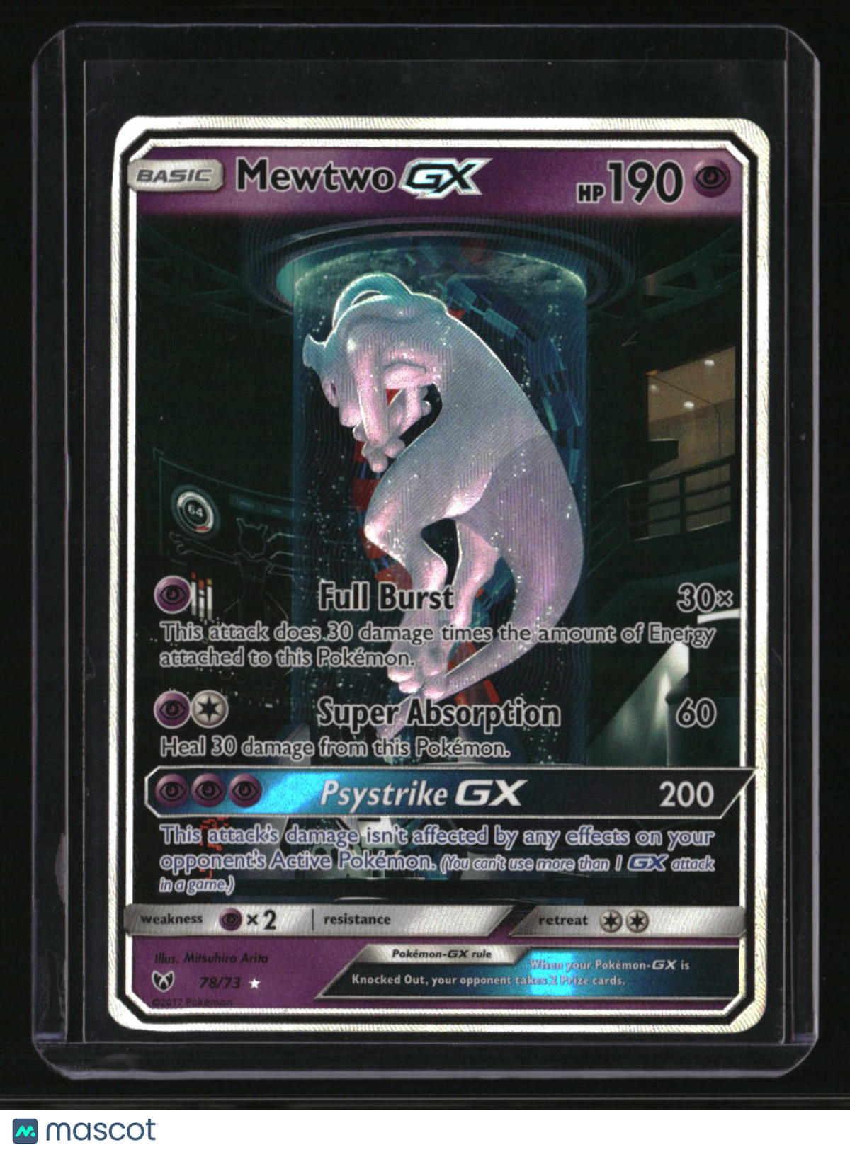 Shining Legends Mewtwo GX (Secret Shining)