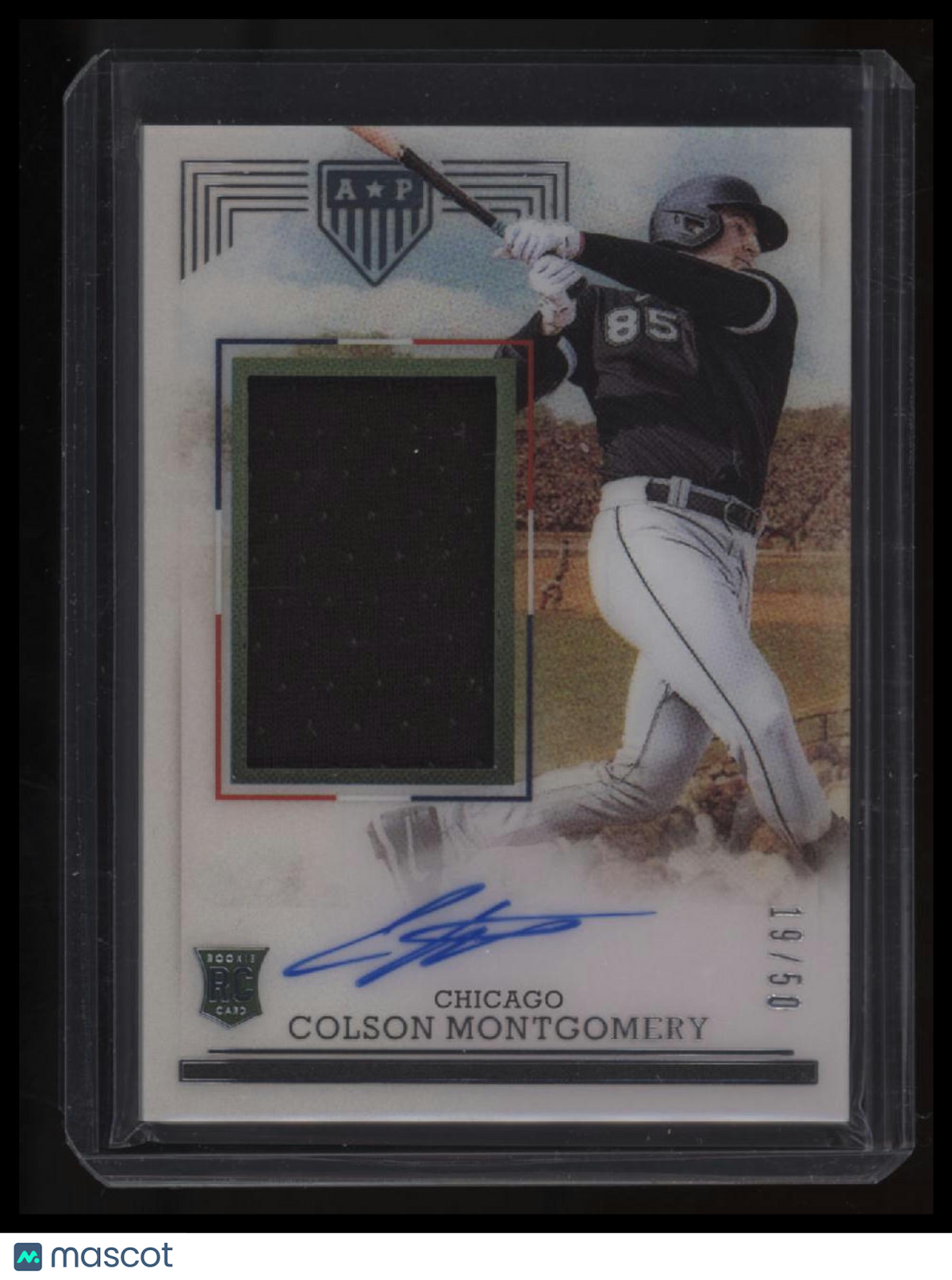 2024 Panini National Treasures Colson Montgomery America&#39;s Pastime Rookies #/50