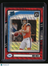 2024 Donruss Bo Nix Optic Rated Rookies Preview Red Wave