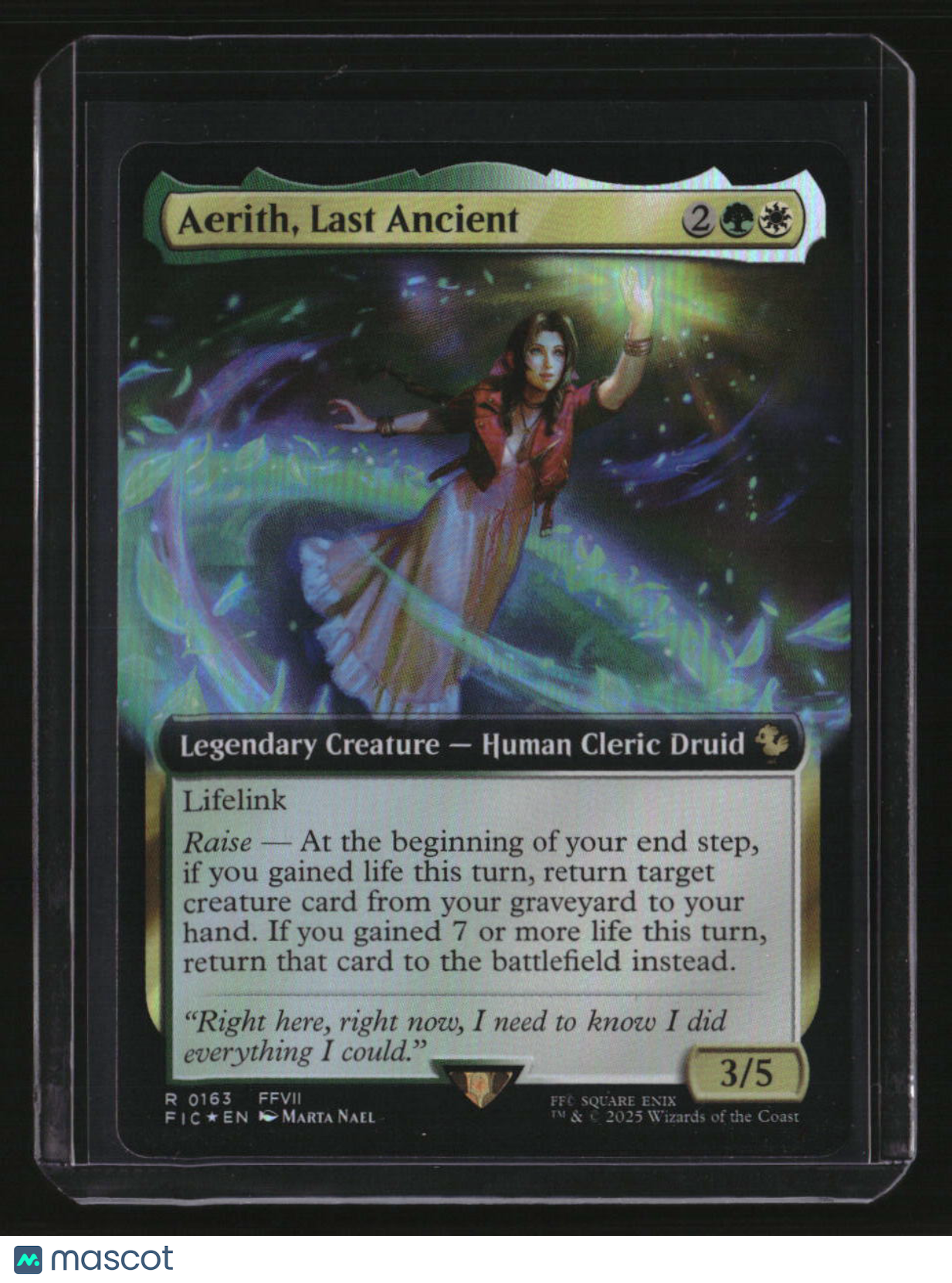 Commander: FINAL FANTASY Aerith, Last Ancient (Extended Art) Foil