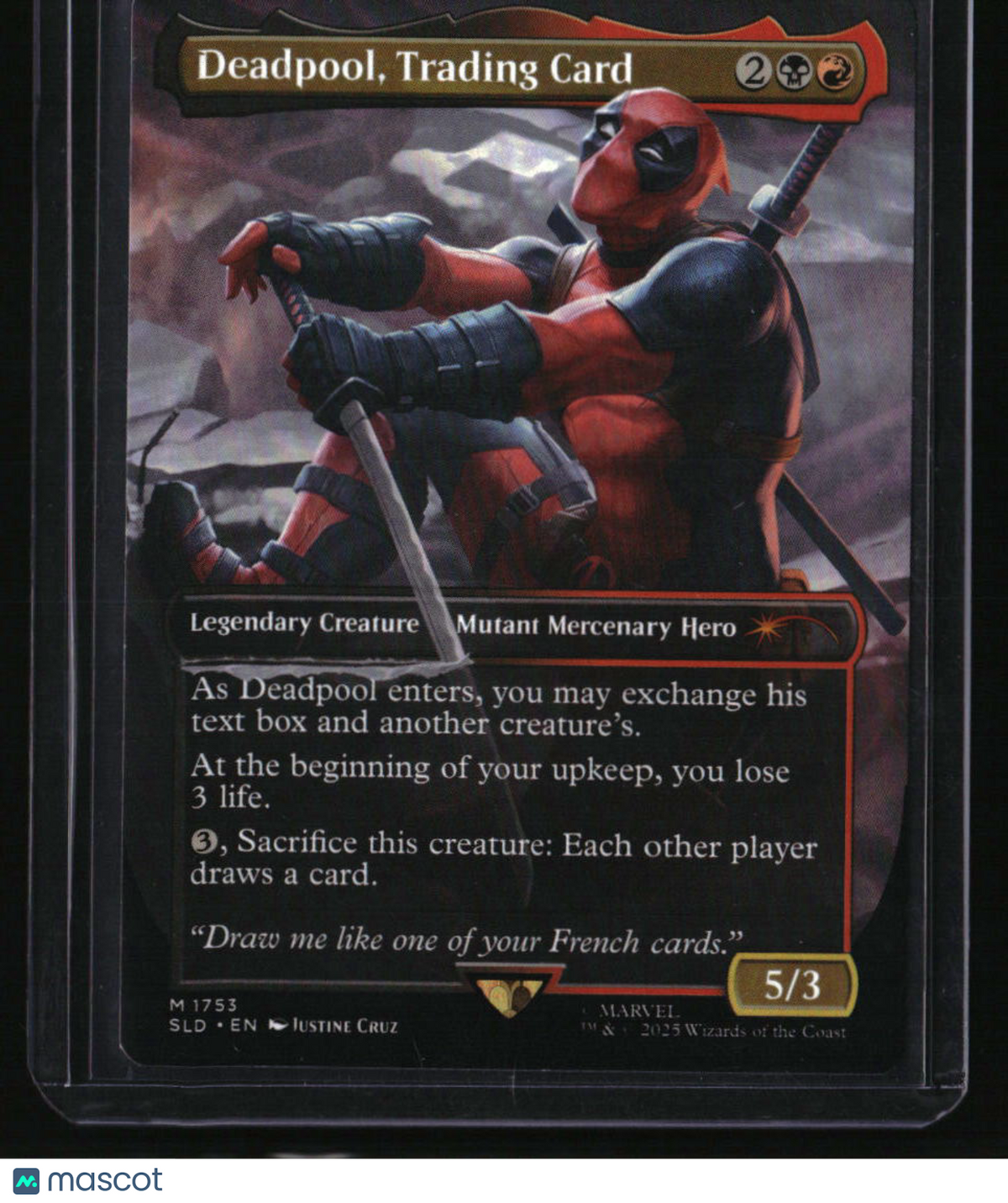 Secret Lair Drop Series Deadpool, Trading Card