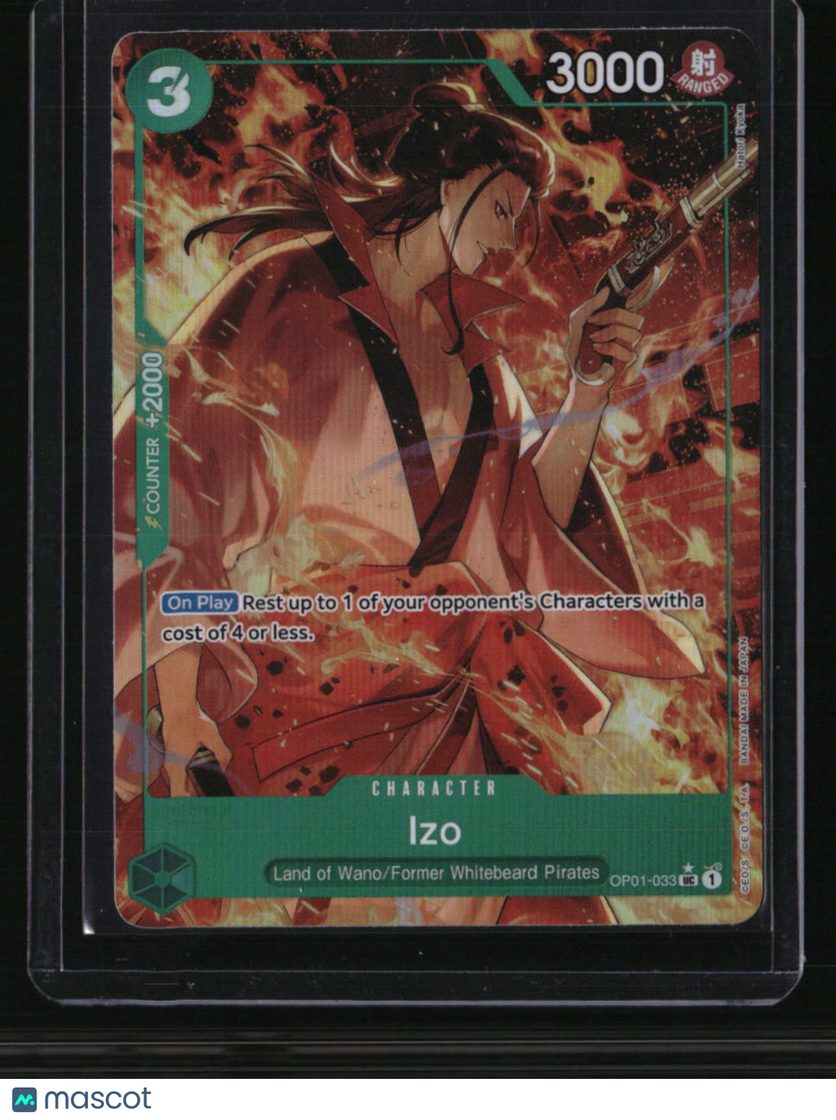 Premium Booster -The Best- Izo (OP01-033) (Alternate Art)