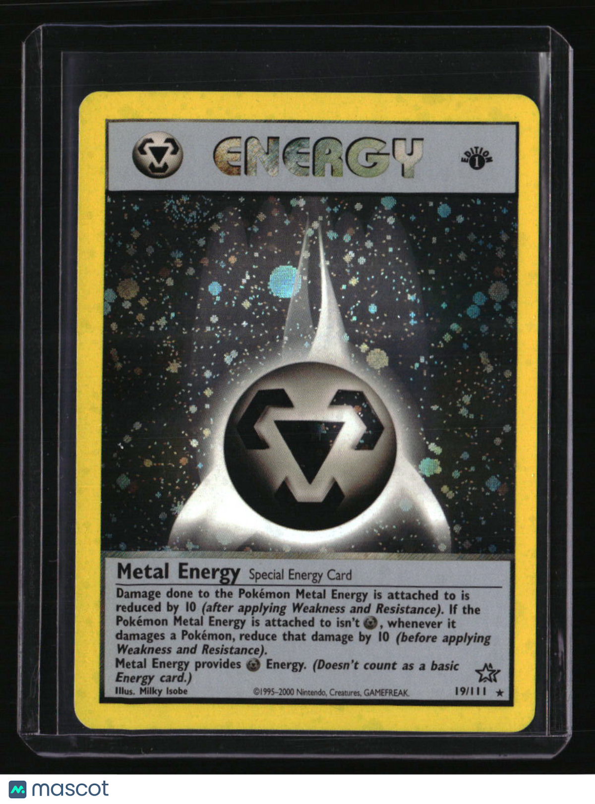 1st Edition Neo Genesis Metal Energy