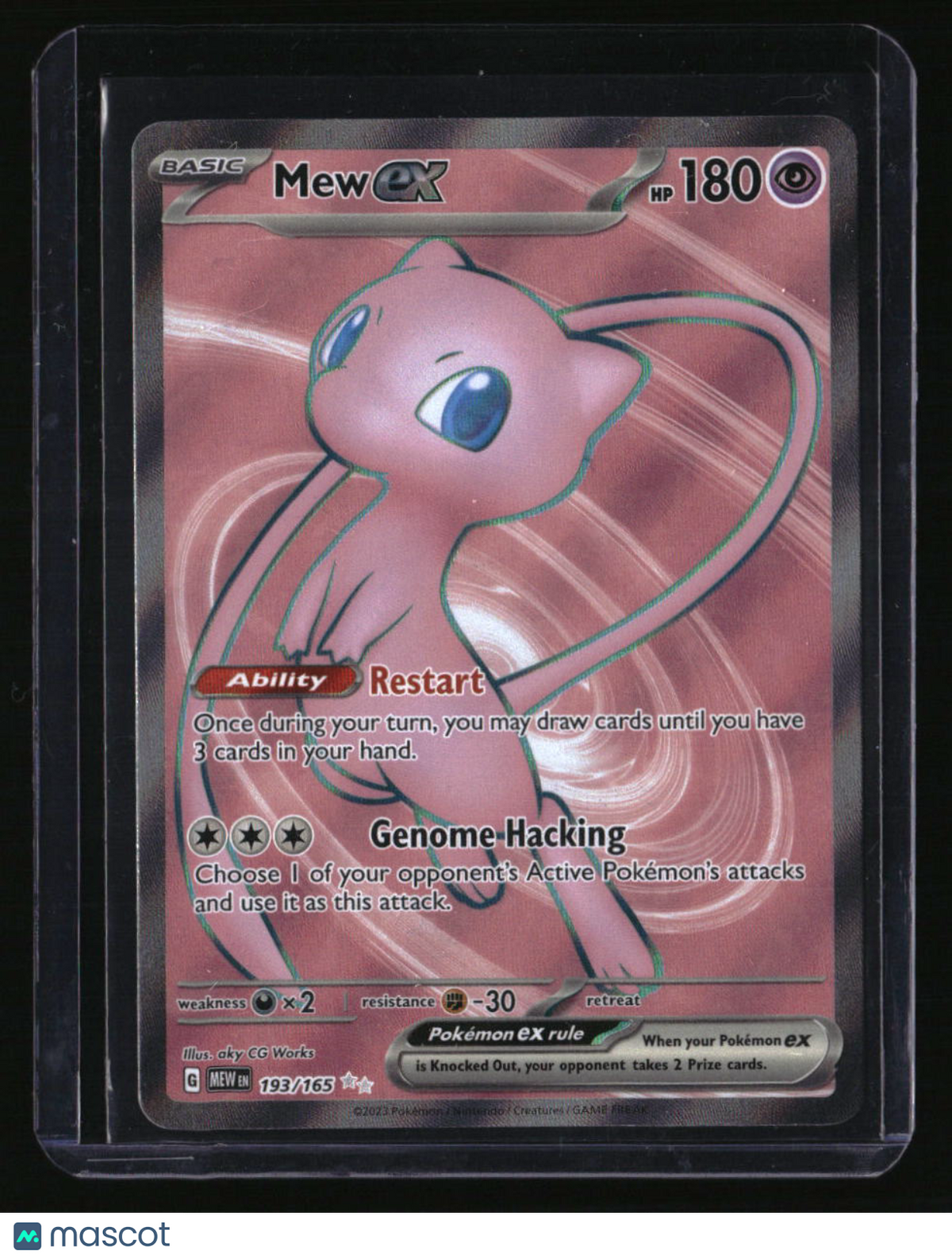 SV: Scarlet &amp; Violet 151 Mew ex