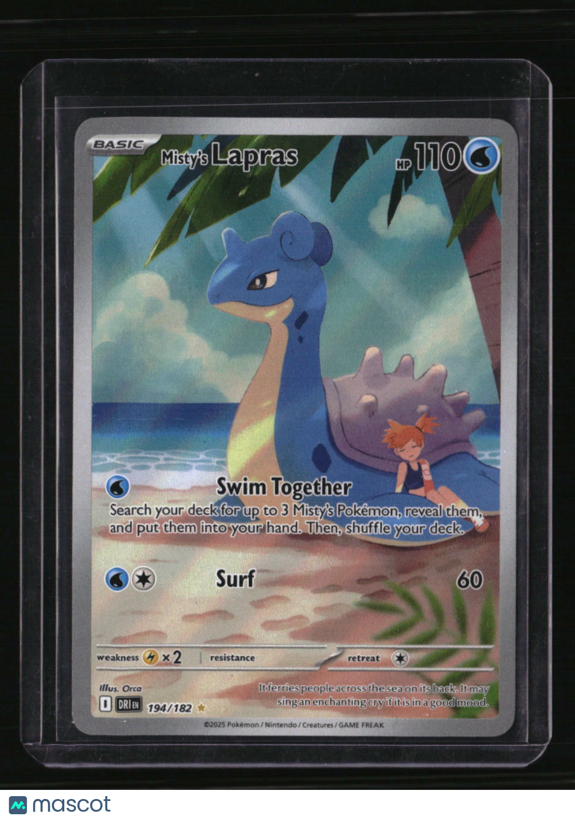 SV10: Destined Rivals Misty&#39;s Lapras