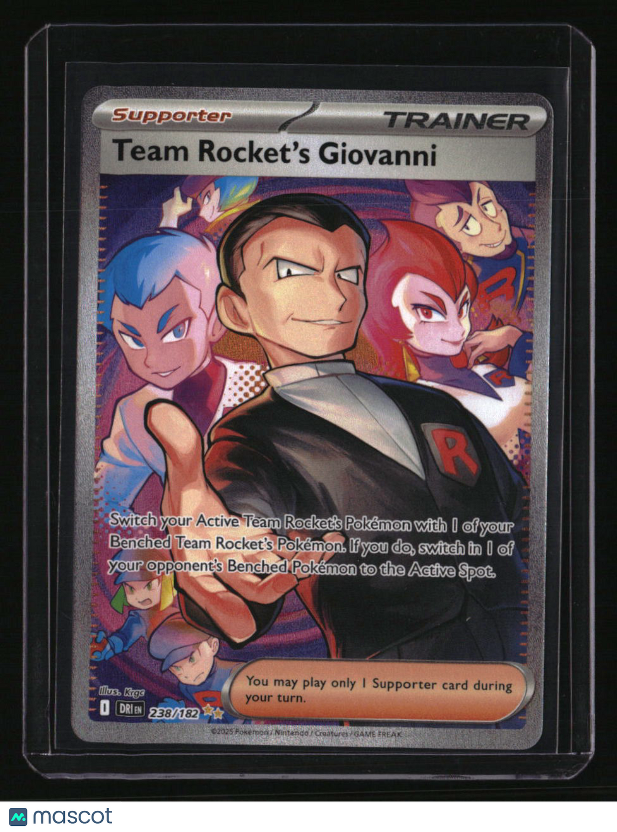 SV10: Destined Rivals Team Rocket&#39;s Giovanni