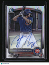 2025 Bowman Jonathon Long Chrome Prospects Autographs Refractor #/499