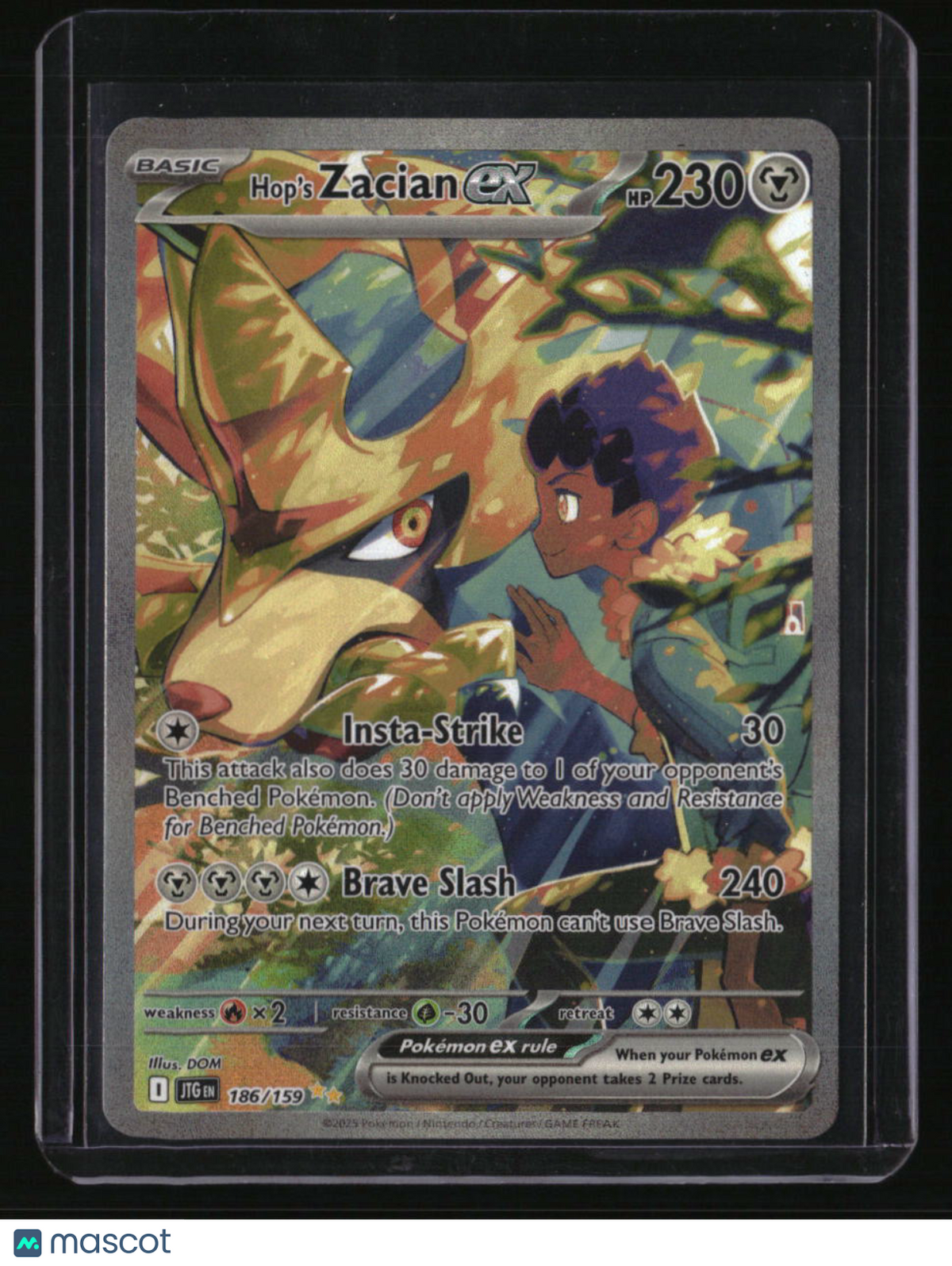 SV09: Journey Together Hop&#39;s Zacian ex