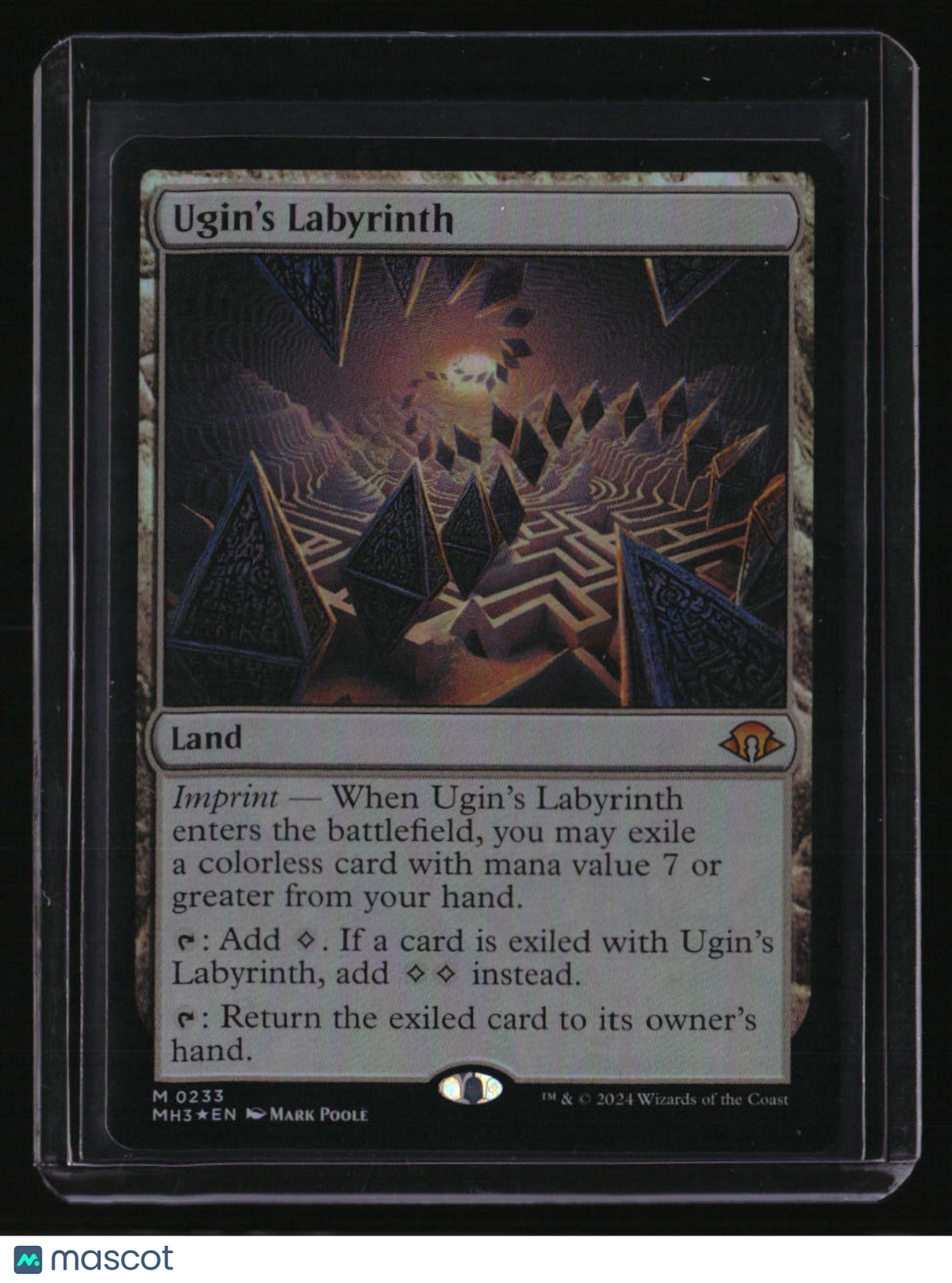 Modern Horizons 3 Ugin&#39;s Labyrinth Foil