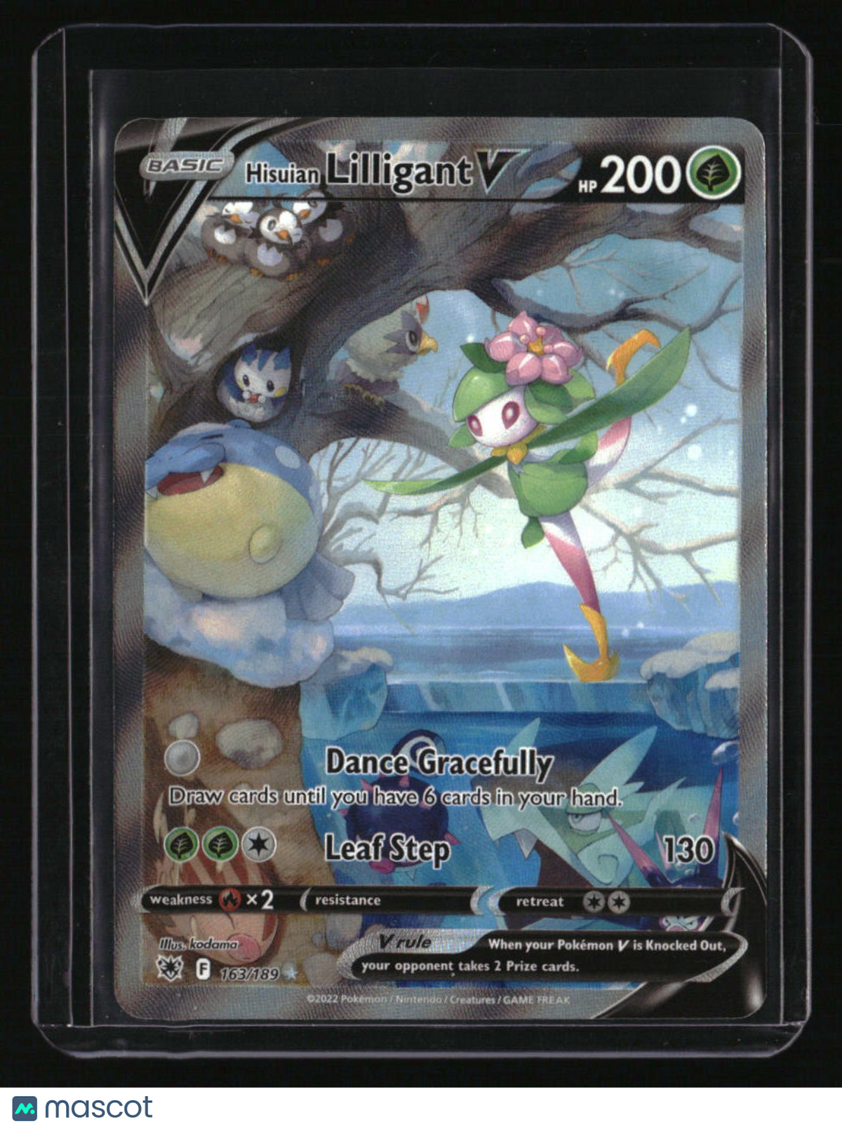 SWSH10: Astral Radiance Hisuian Lilligant V (Alternate Full Art)