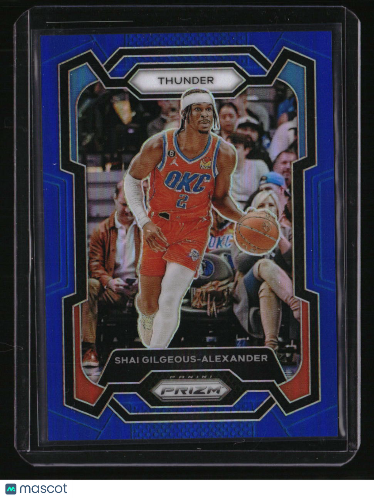 2023-24 Panini Prizm Shai Gilgeous-Alexander Prizms Blue #/199