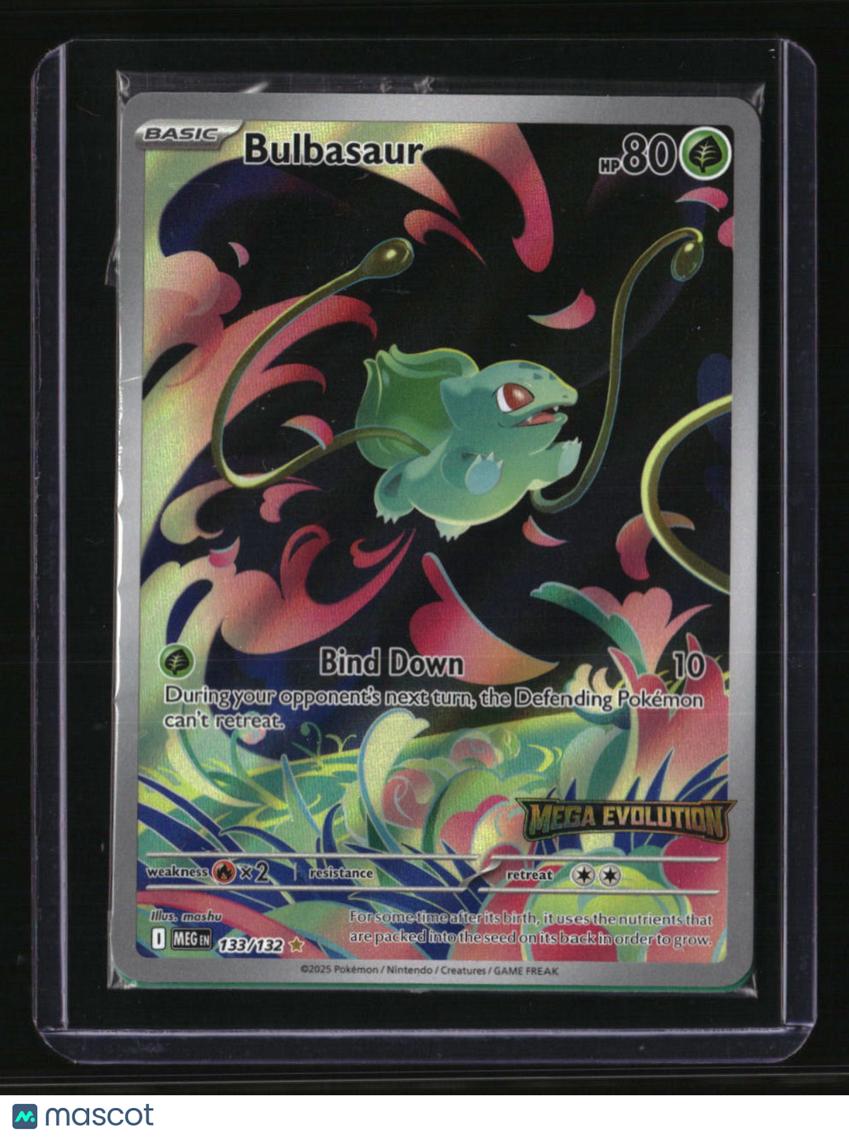 MEG: Mega Evolution Bulbasaur Enhanced Booster Box Topper Sealed