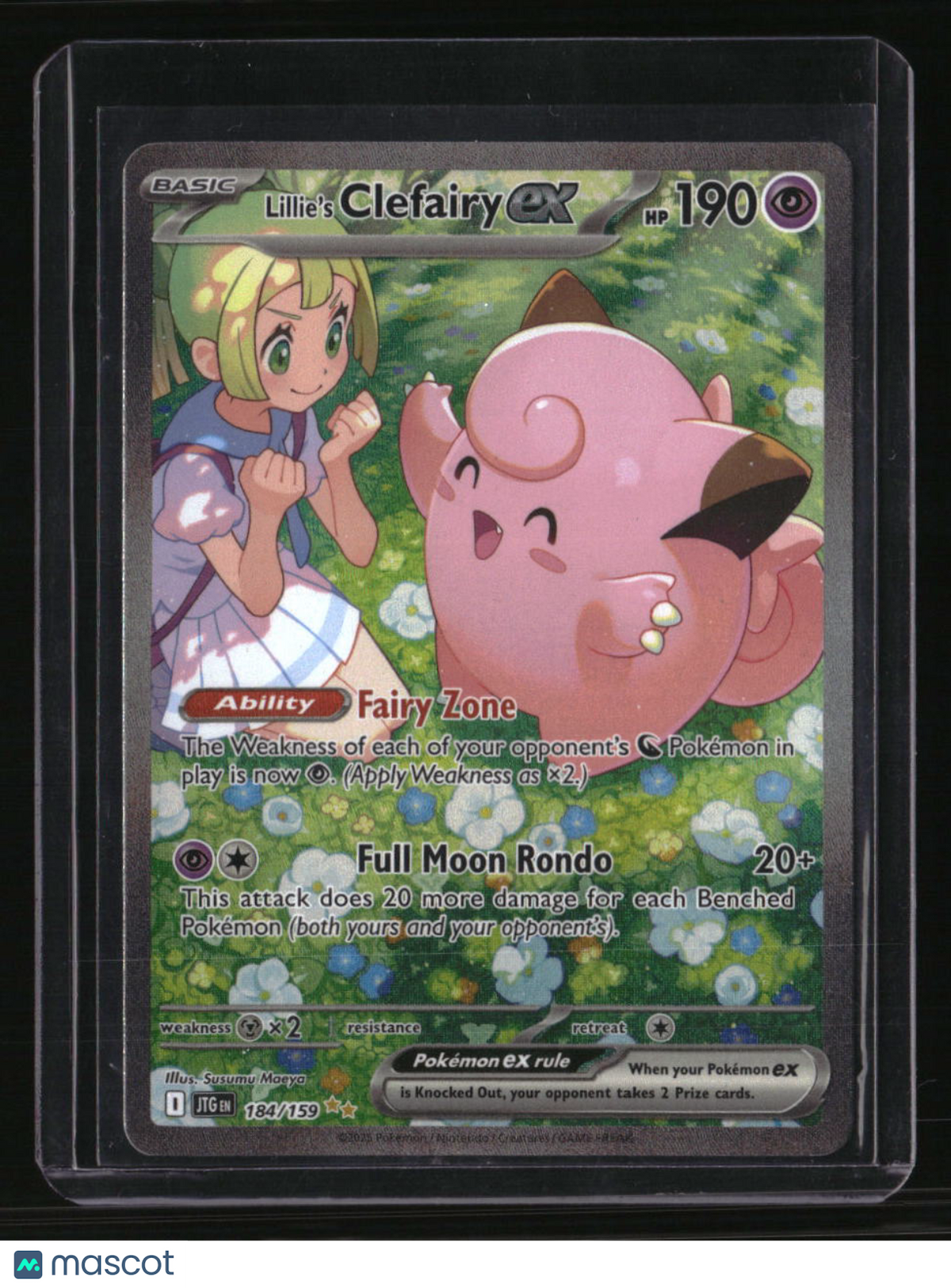 SV09: Journey Together Lillie&#39;s Clefairy ex