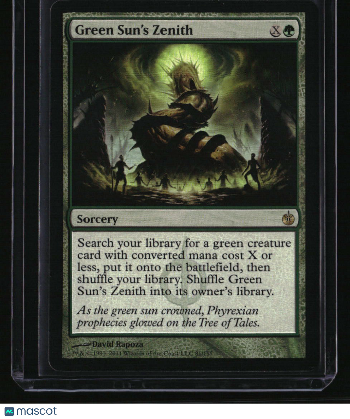 Mirrodin Besieged Green Sun&#39;s Zenith
