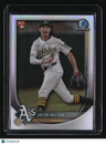 2025 Bowman Jacob Wilson Bowman Chrome Red Rookie Logo