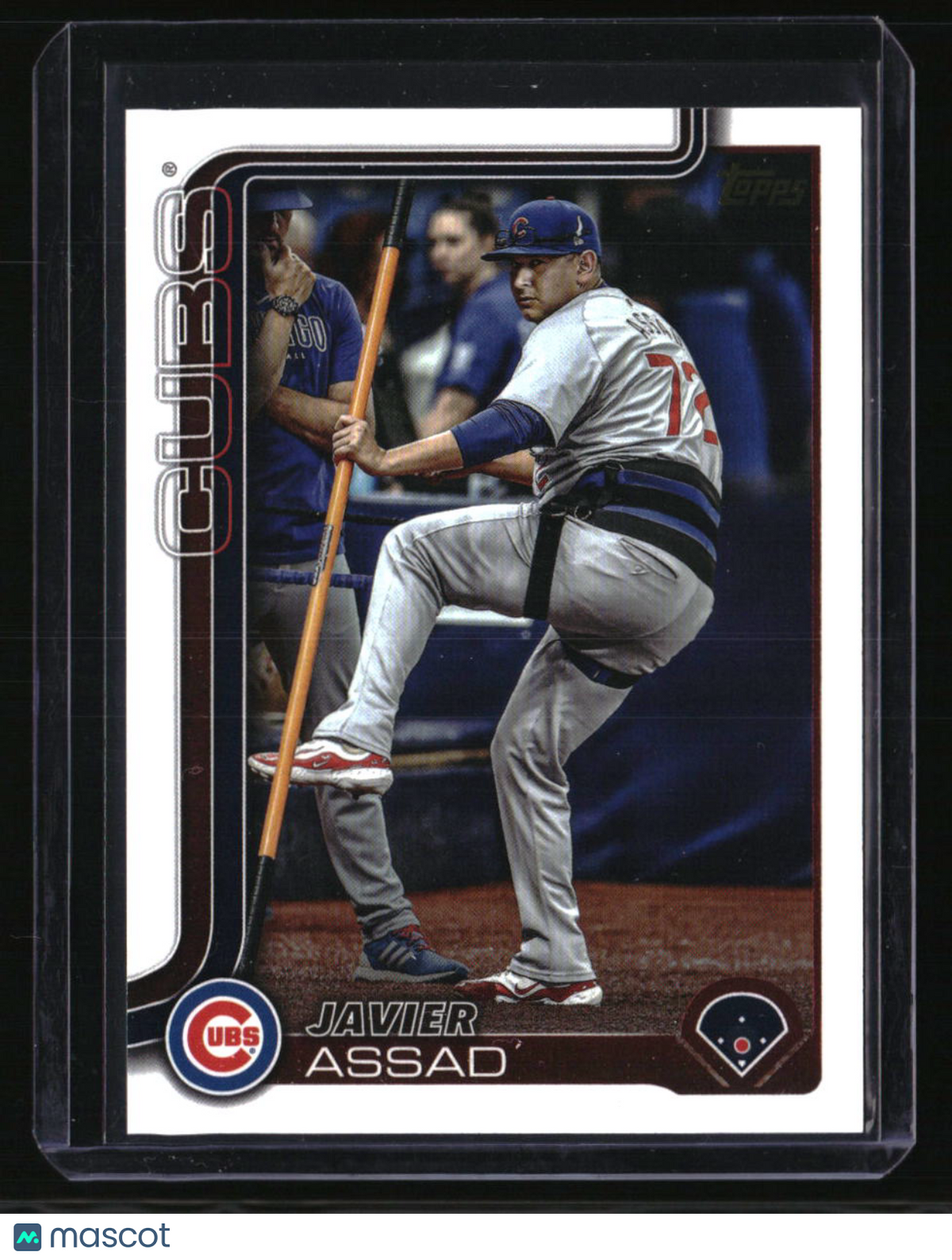 2025 Topps Javier Assad Golden Mirror Variation