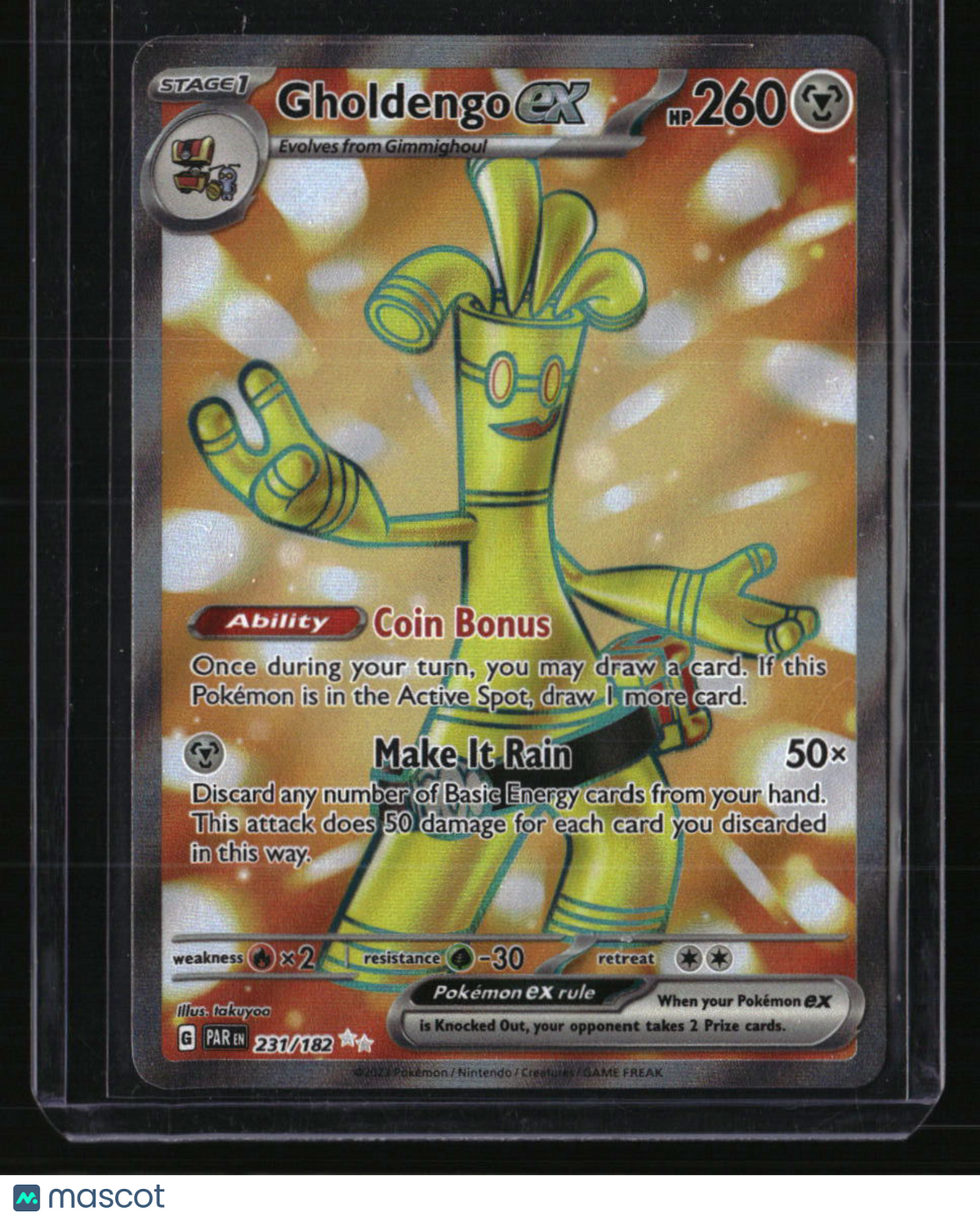 SV04: Paradox Rift Gholdengo ex