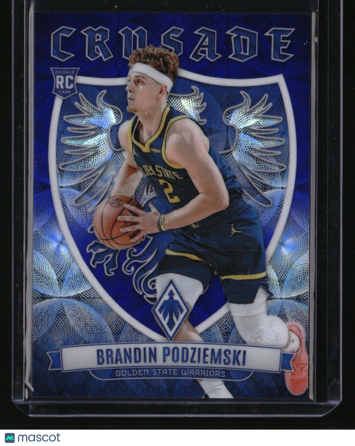 2023-24 Panini Phoenix Brandin Podziemski Crusade International Blue #/35