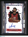 2023-24 Topps Motif Alperen Sengun Endorsements Autographs Ultramarine Blue #/49
