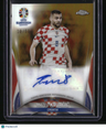 2024 Topps Chrome Sapphire Edition UEFA EURO Mateo Kovačić Autos Gold #/50
