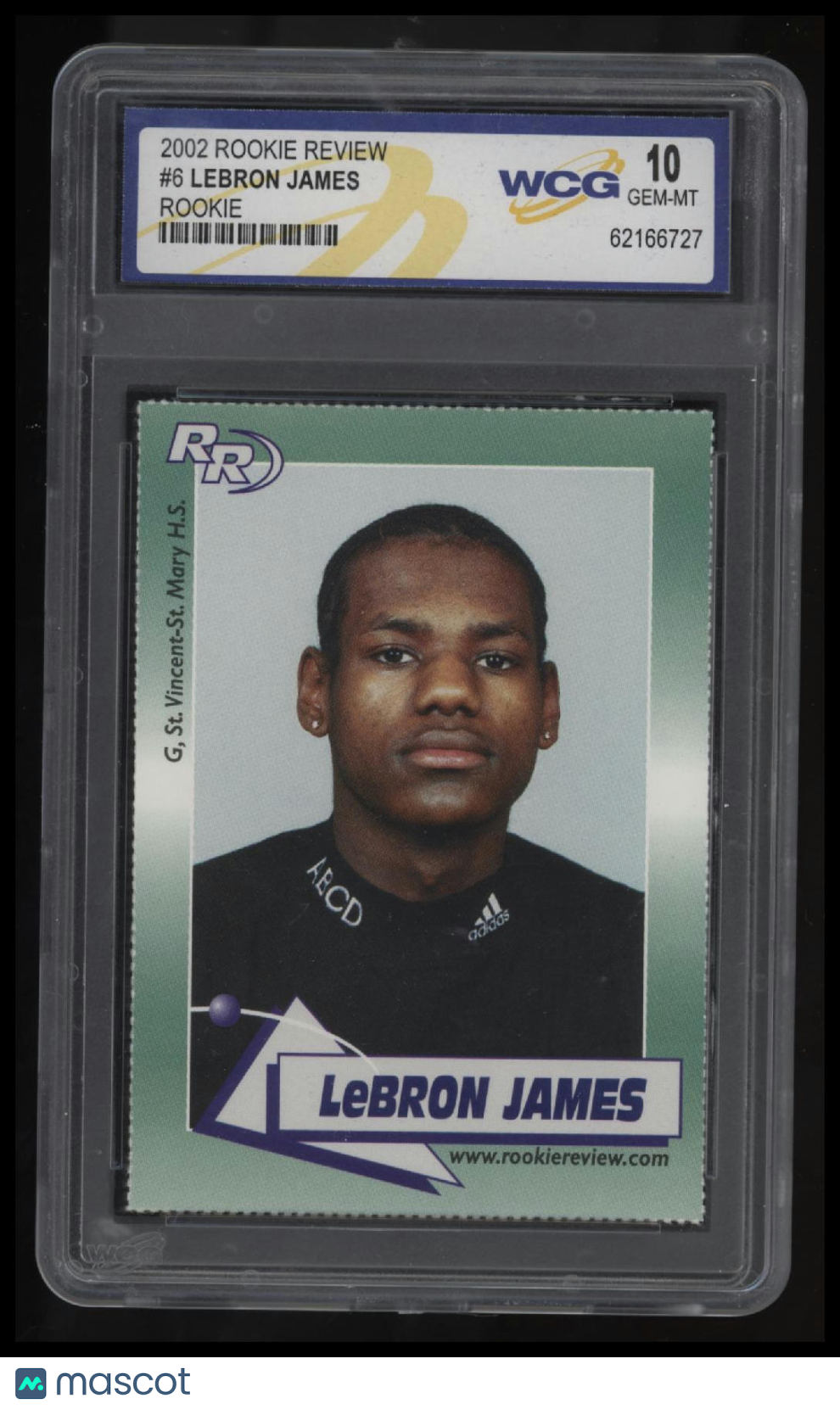 2002 Rookie Review LeBron James WCG 10