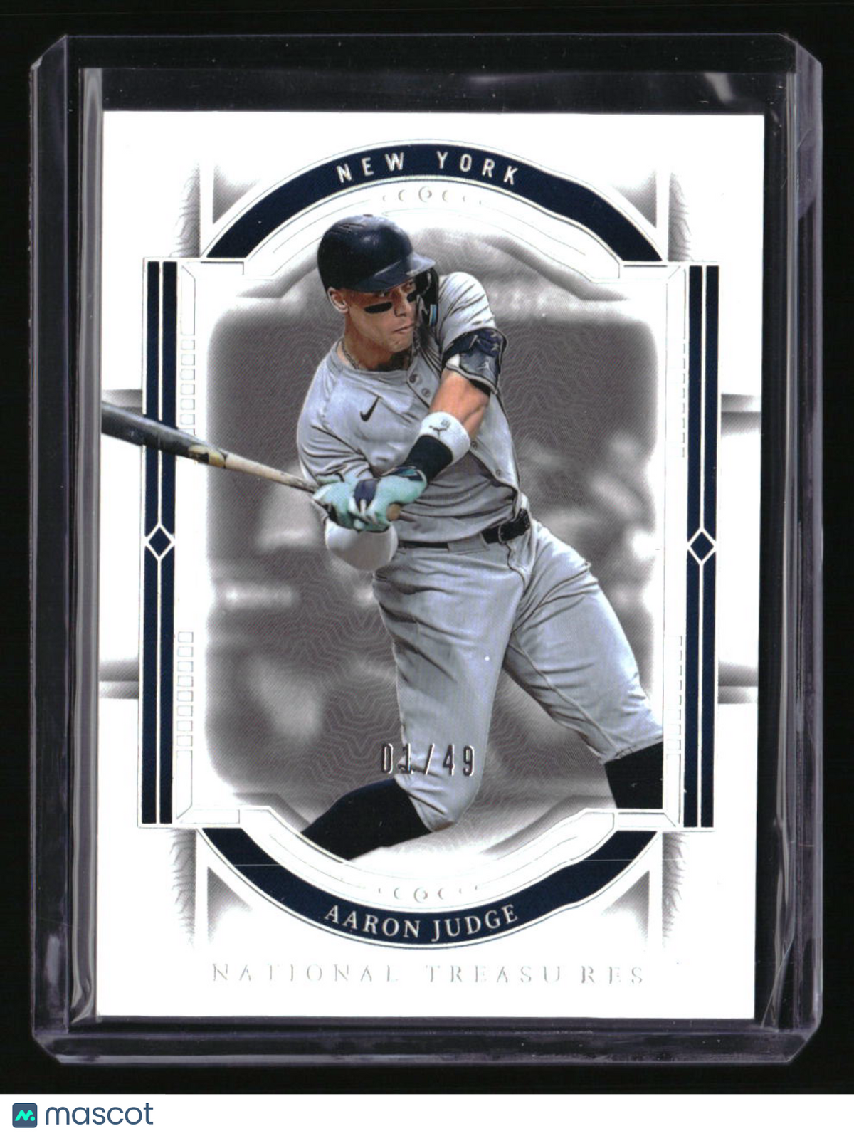 2024 Panini National Treasures Aaron Judge Holo Silver #/49