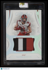 2023 Panini Flawless Collegiate Dalton Kincaid Rookie Patches #/25