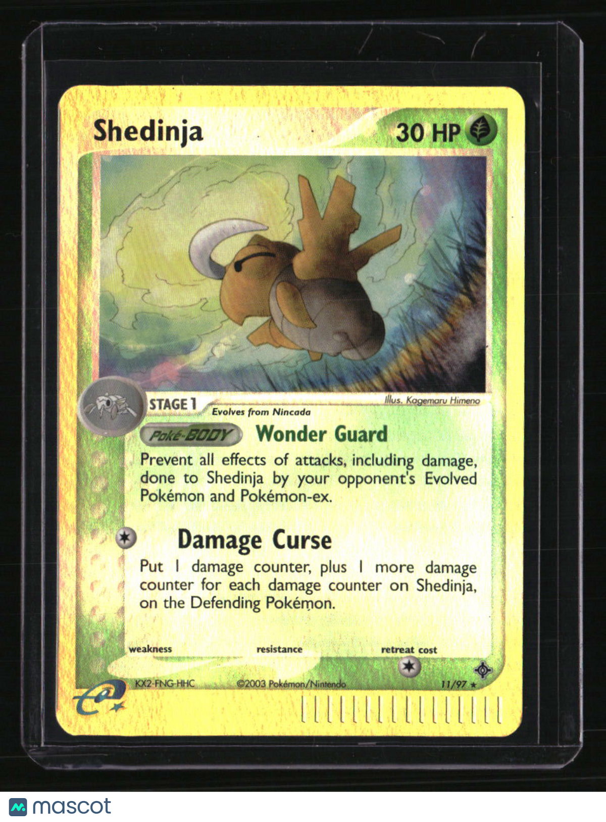 Dragon Shedinja Reverse Holo