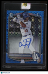 2025 Bowman Eduardo Quintero Chrome Prospects Autographs Blue X-Fractor #/150