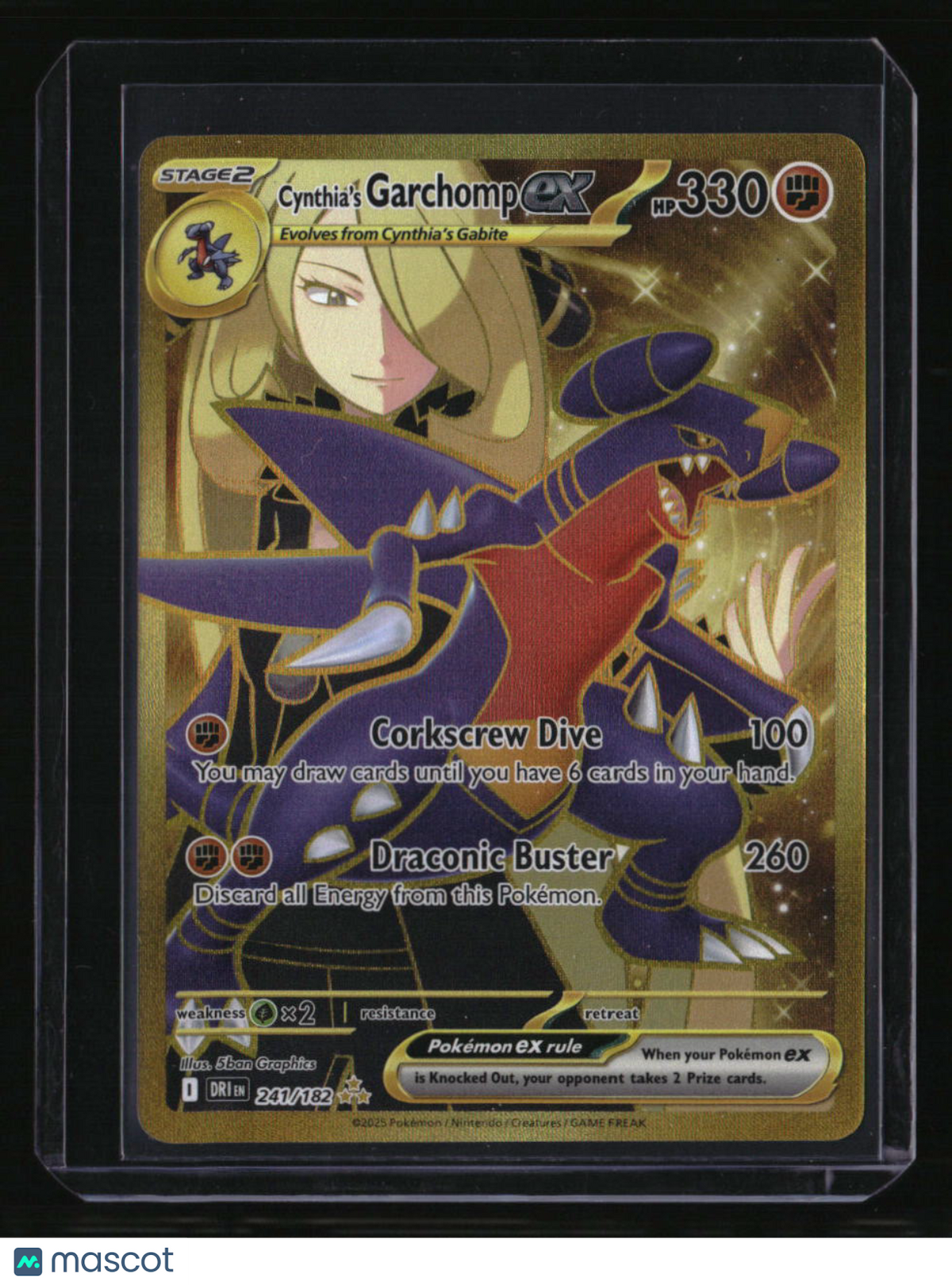 SV10: Destined Rivals Cynthia&#39;s Garchomp ex