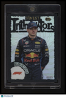 2024 Topps Finest Formula 1 Max Verstappen Intimidators Black Refractor #/25