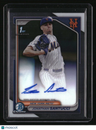 2024 Bowman Draft Jonathan Santucci Chrome Prospect Autographs