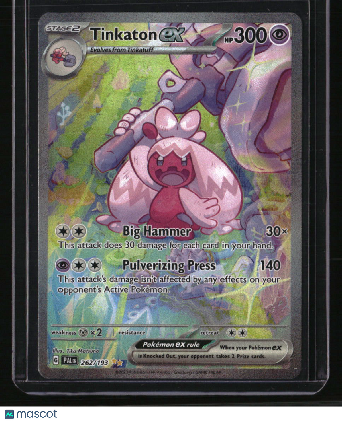SV02: Paldea Evolved Tinkaton ex