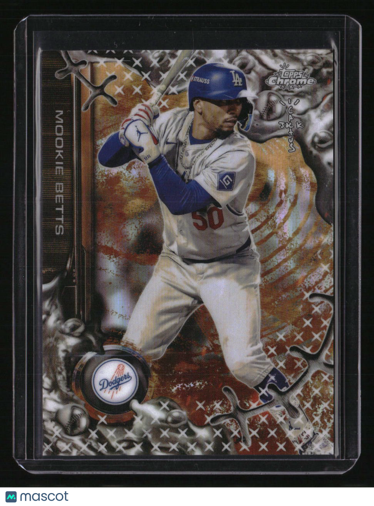 2025 Topps Cosmic Chrome x Cactus Jack Mookie Betts