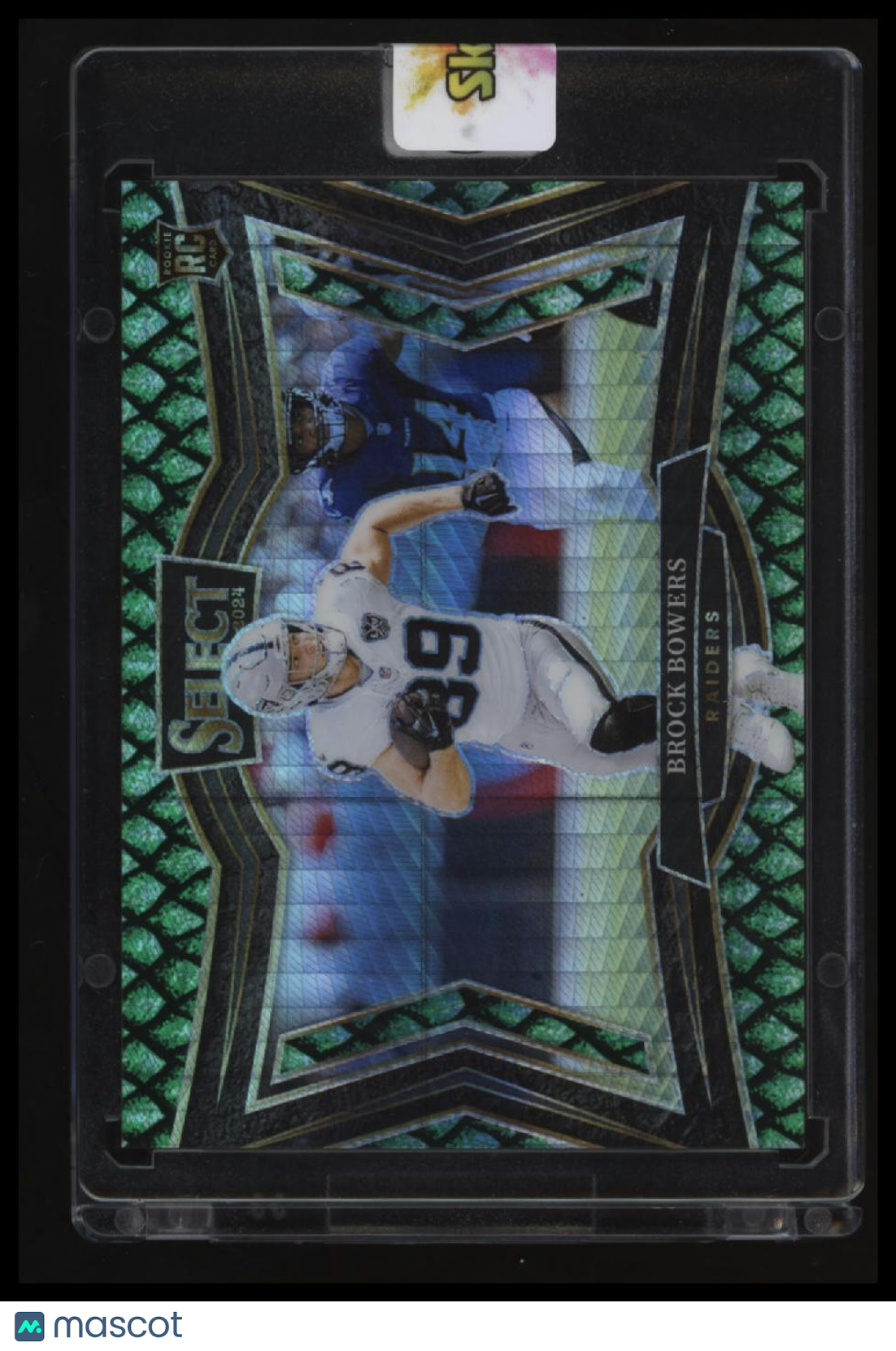 2024 Panini Select Brock Bowers Dragon Scale Prizm #/70