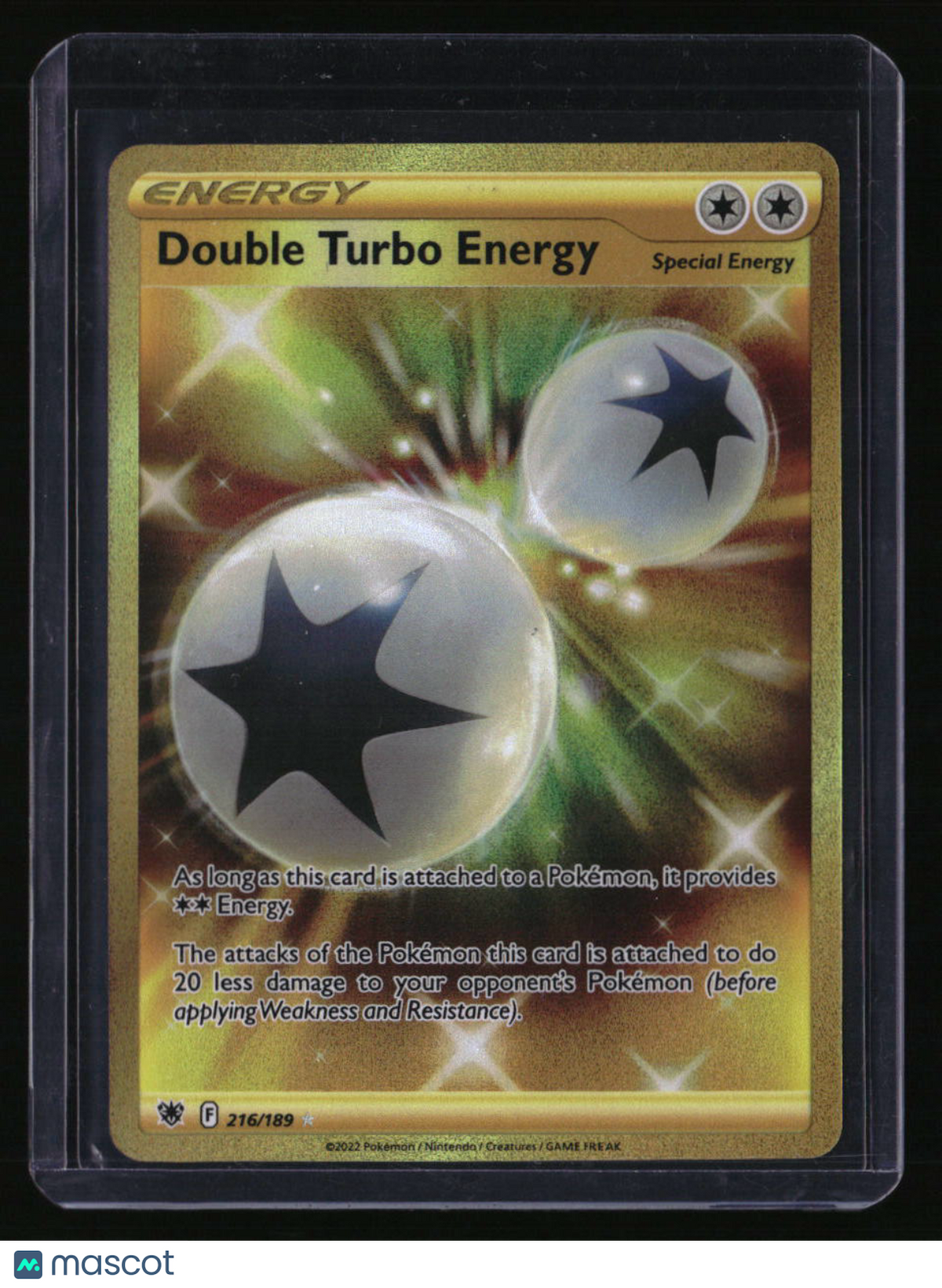 SWSH10: Astral Radiance Double Turbo Energy (Secret)
