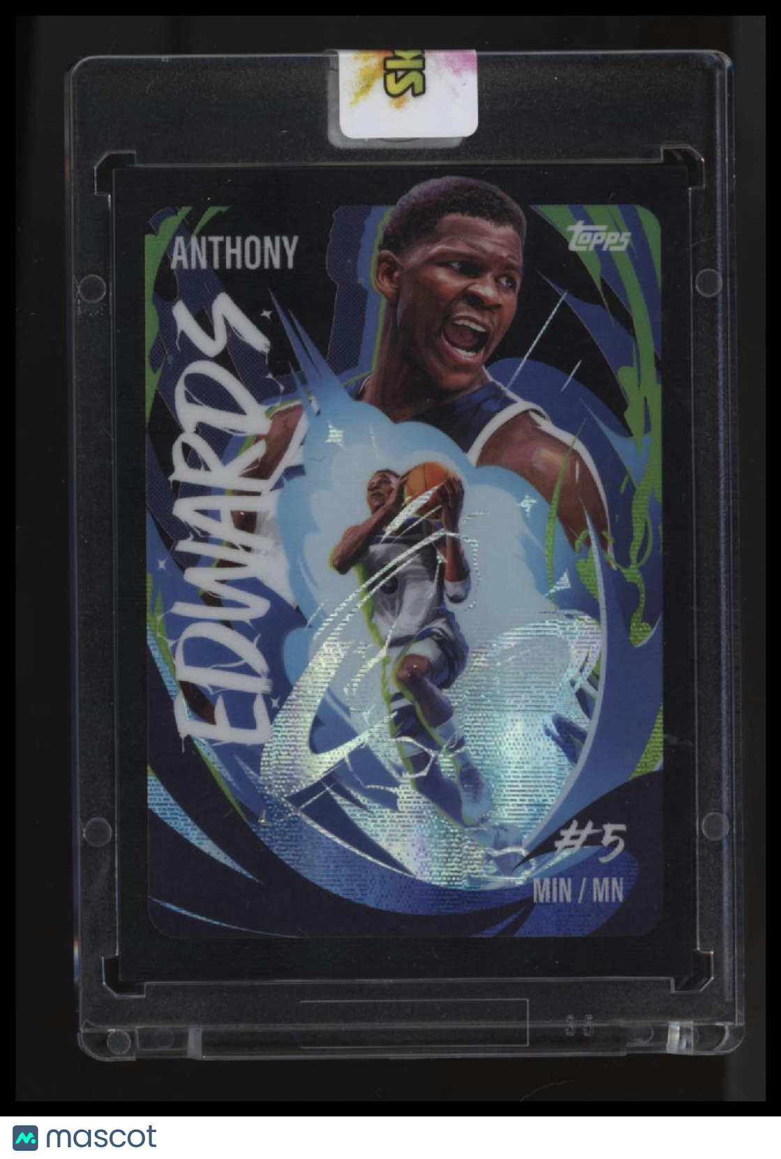2024-25 Topps Chrome Anthony Edwards Ultra Violet All-Stars