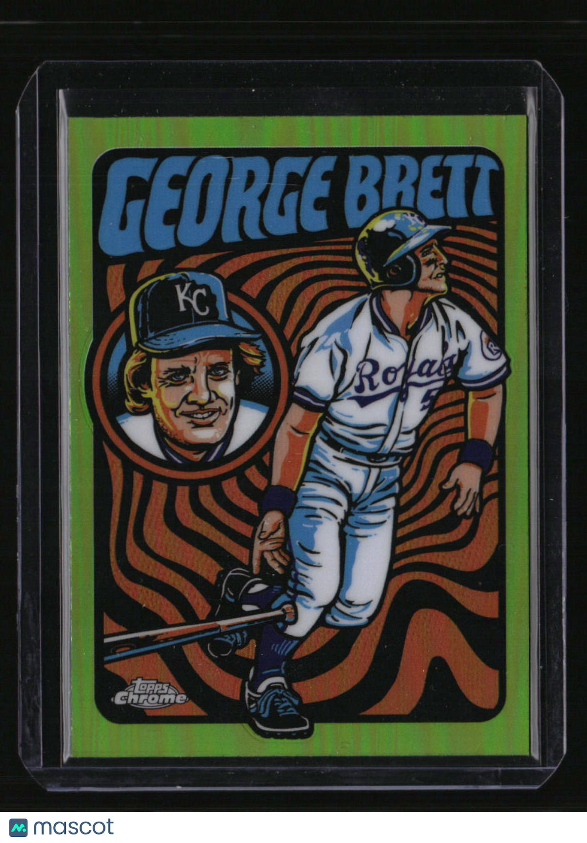 2024 Topps Chrome George Brett Ultra Violet All-Stars