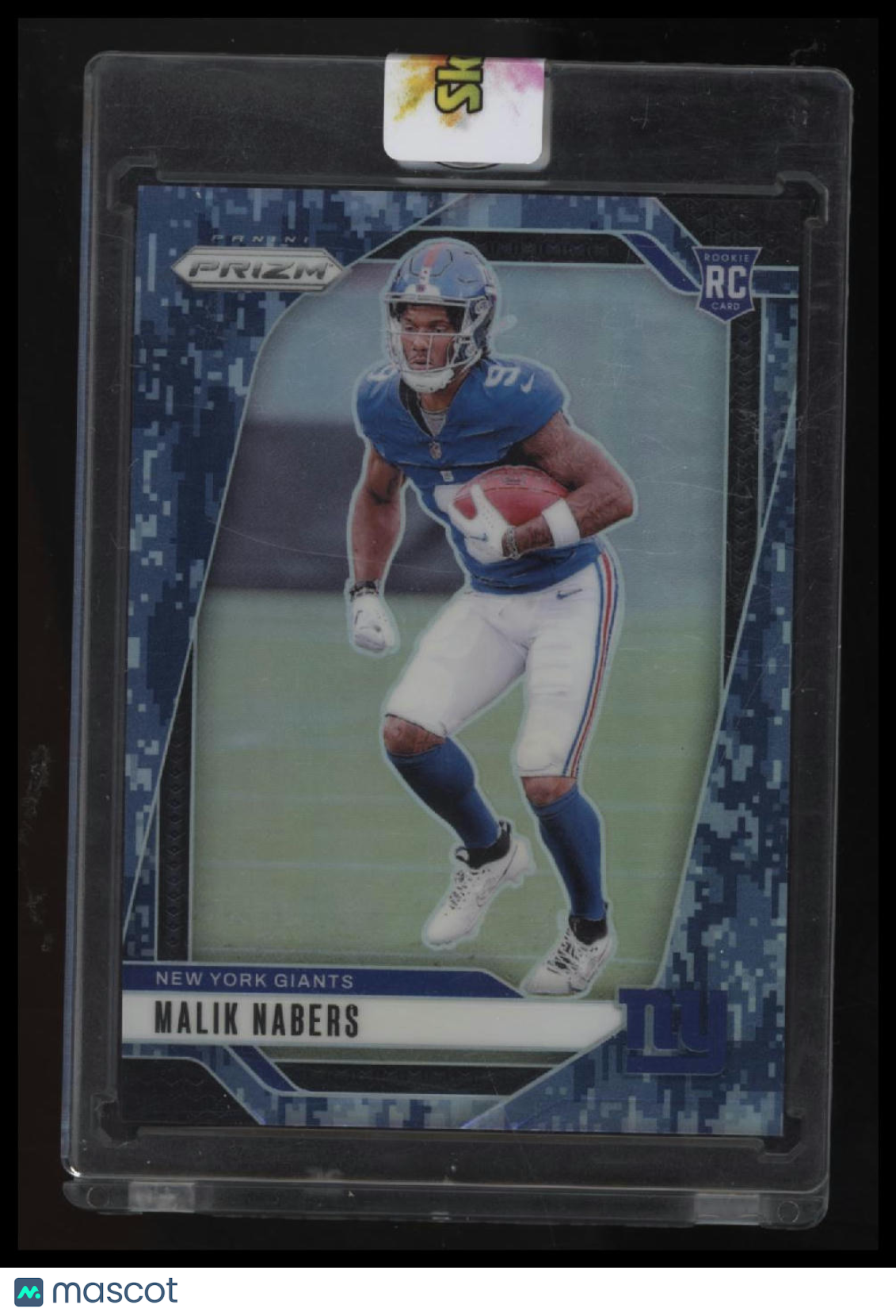 2024 Panini Prizm Malik Nabers Navy Camo #/25