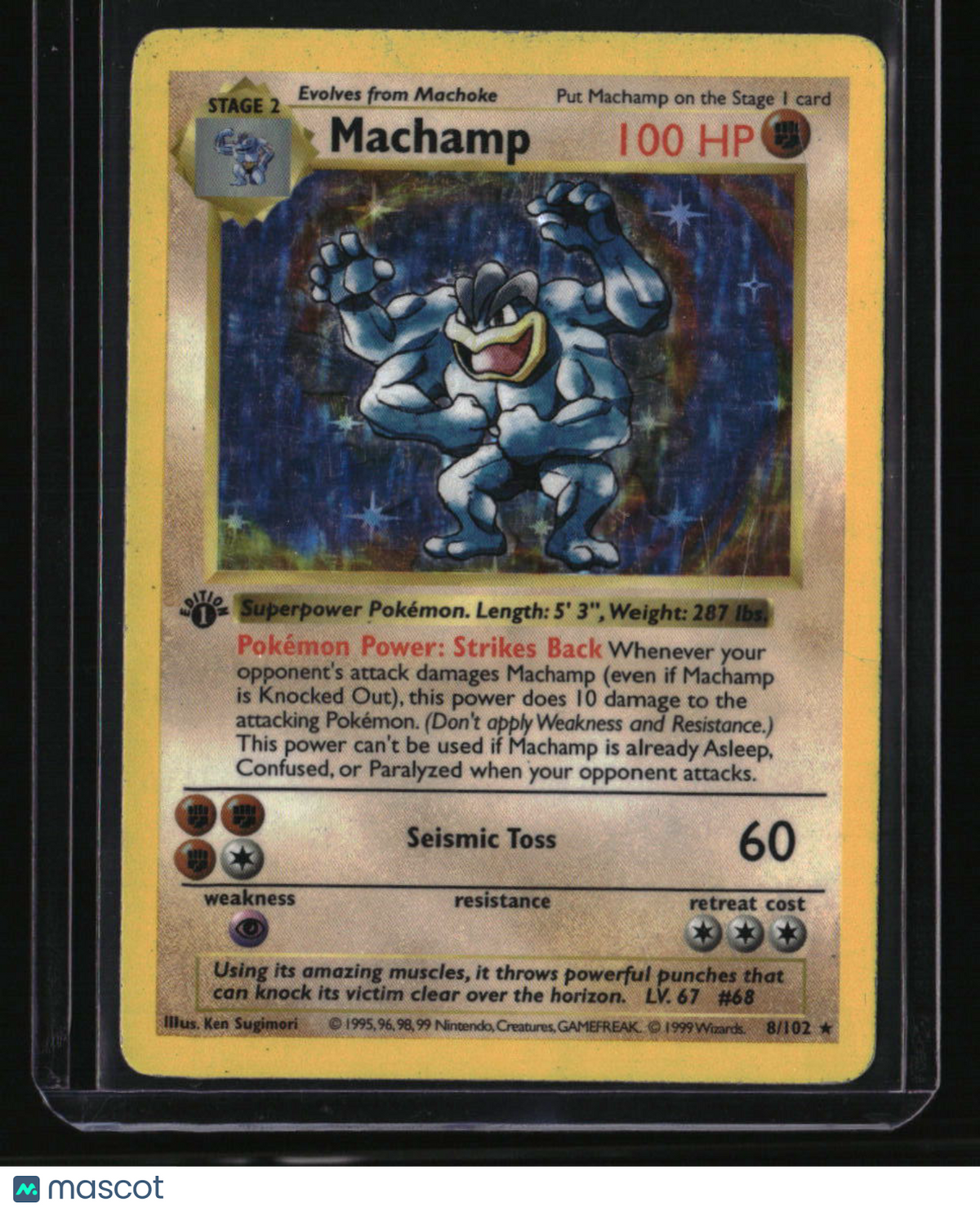 1st Edition Deck Exclusives Machamp