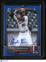 2025 Bowman Khadim Diaw Chrome Prospects Autographs Blue Refractor #/150