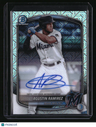 2025 Bowman Agustin Ramirez Chrome Prospects Autographs Mojo Refractor